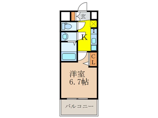 レシオス新大阪ＮＯＲＴＨの物件間取画像